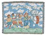 NEW Little Boys Make Noise Tapestry Throw